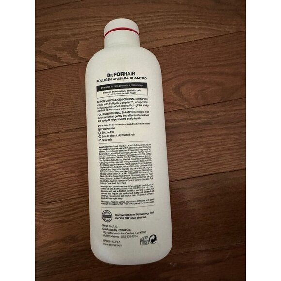 Dr. FORHAIR shampoo - folligen original - 25 fl ozs - Picture 3 of 3